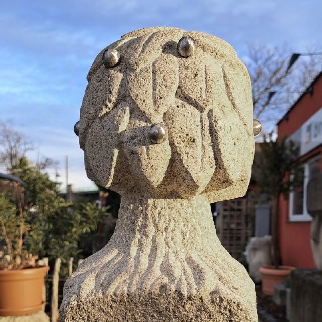 "Neubeginn" (Detail), Sandstein, H128 cm